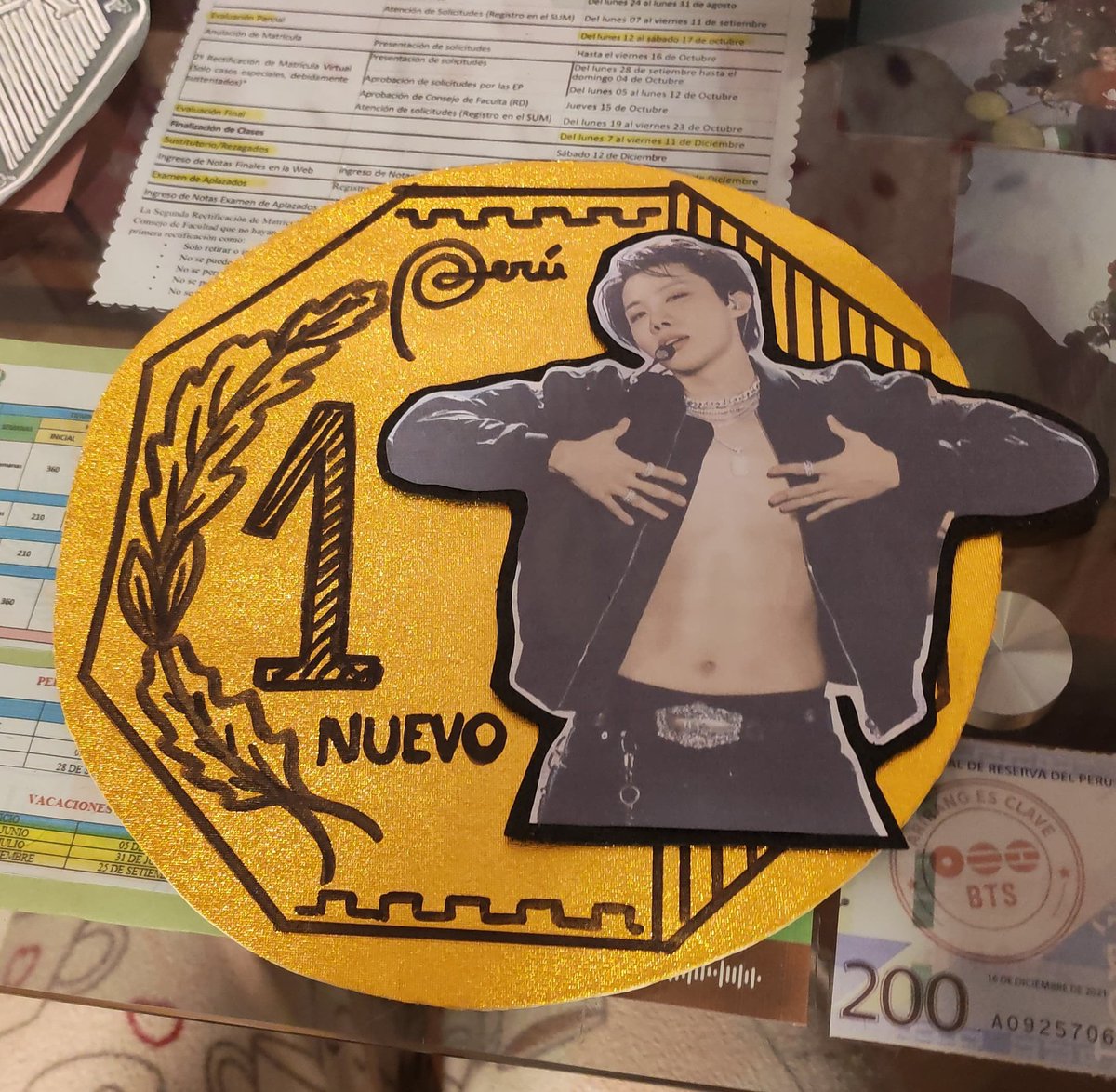 eliJsaNke's tweet photo. @Jinnnimin Yo ya tengo mi letreroooo.. Nueva moneda oficiall AHHHHHH https://t.co/B5KE6rHSLN