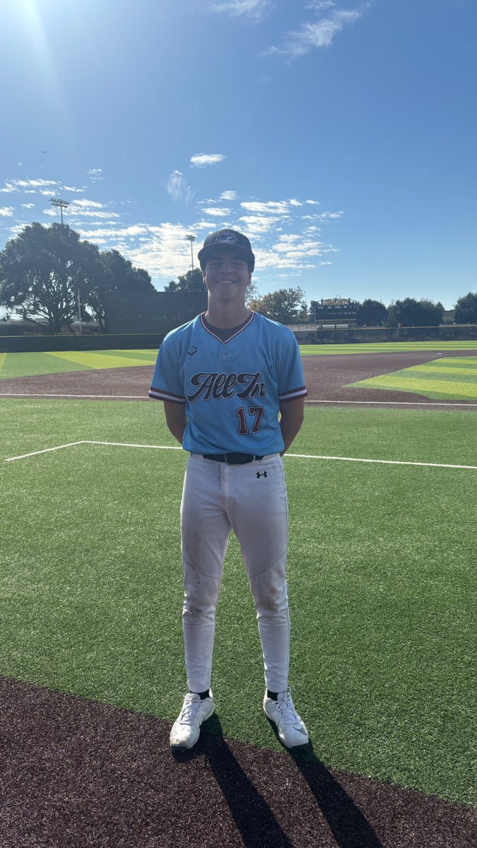FiveToolCA's tweet photo. F: @_AllInBaseball 10, Hype 1
PoG: Logan Dietrich 2-2, 4 IP, R https://t.co/WbE3EPPDkQ