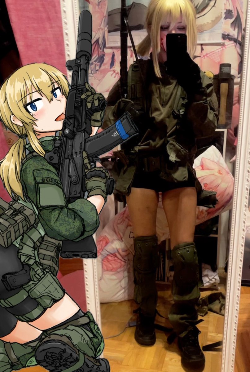 kalashnikit's tweet photo. i cosplayed vesna a while ago!! ⊹ᩚ ⊹₍ᐢ𓈒᎔  ̫᎔ᐢ₎ #vesna #dutchko oc from @dutchko0 https://t.co/ohOu2D8m32
