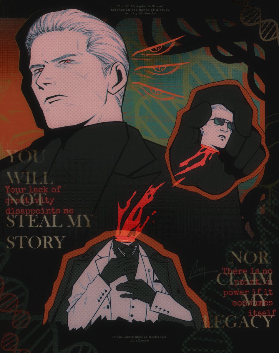 cadence_rx33's tweet photo. Just an imitation

#REBHFun #AlbertWesker https://t.co/dA9kurMNUa