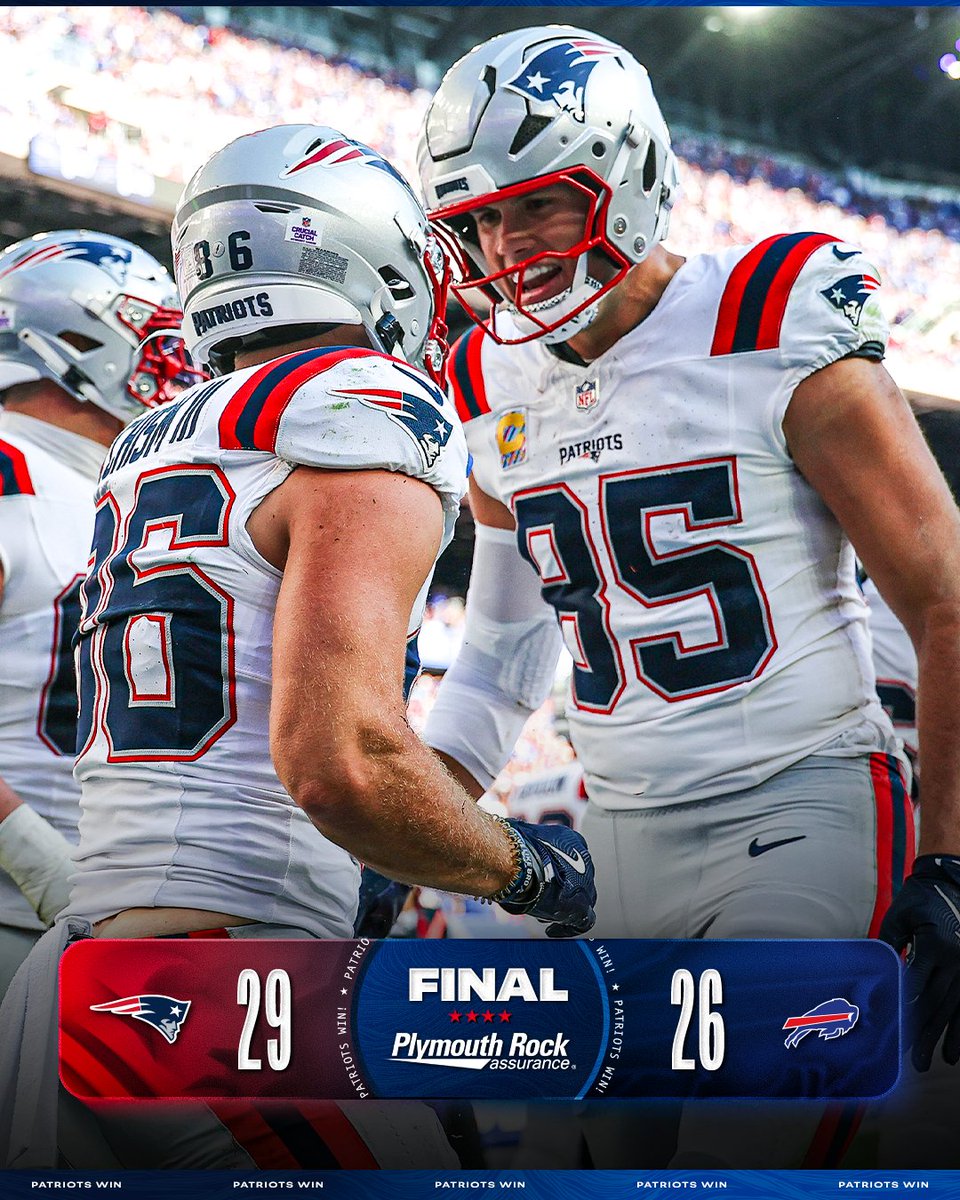 Patriots's tweet photo. DIVISION DUBBBBB https://t.co/dlrLJZPG7M