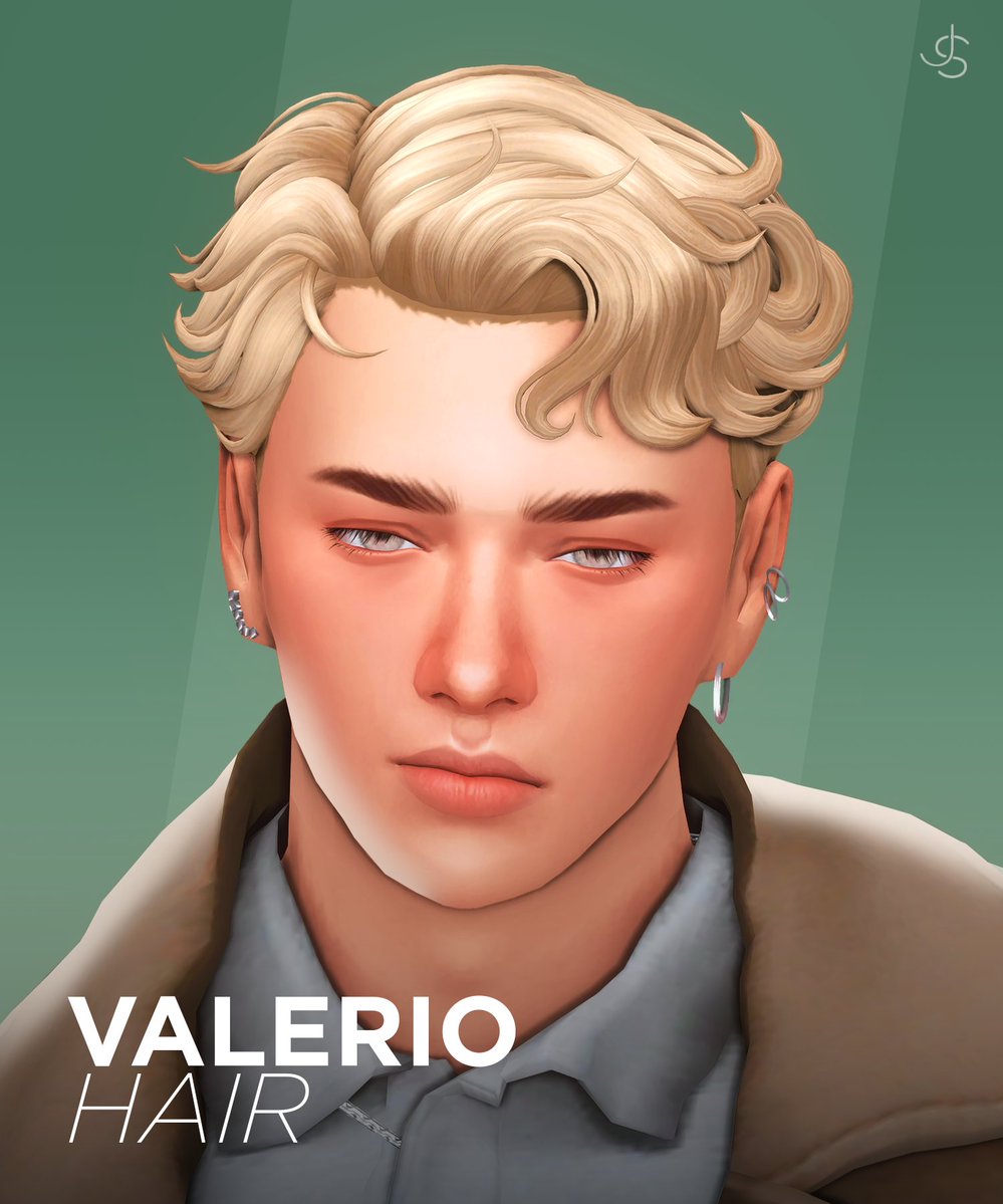 john_gylor's tweet photo. Valerio Hair is now up for download✨

📌Get it on my patreon! Link in my bio.
(public release on 10/19)

#TS4 #TheSims4 #sims4cc #s4cc https://t.co/AKV6SUW1zc