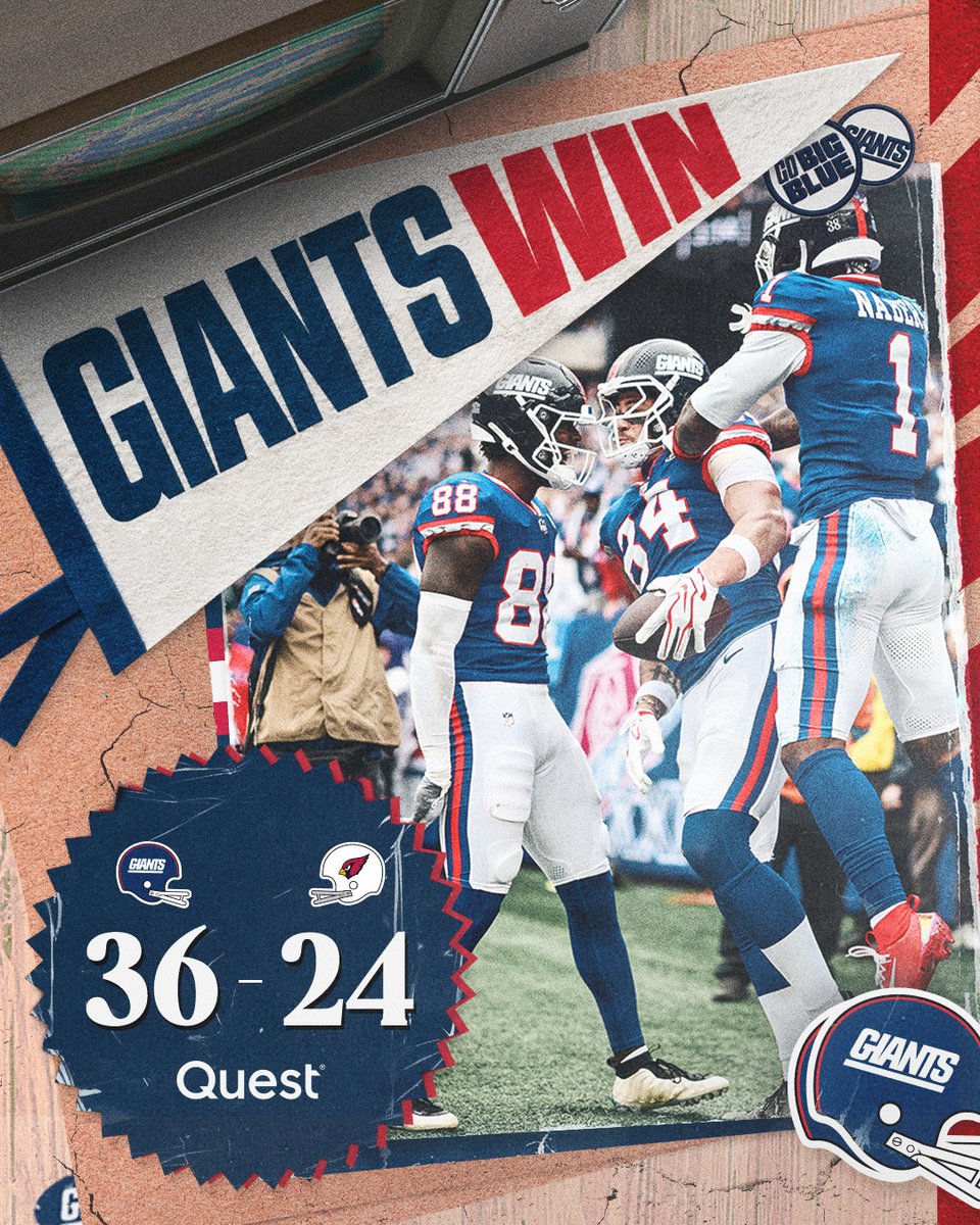 Giants's tweet photo. BIG DUBBB!!!!!! https://t.co/TvMSxelaH9