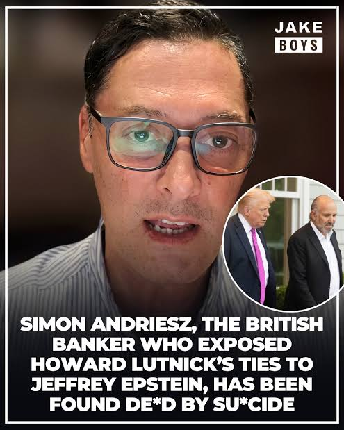 DeepDropout's tweet photo. Everyone searched the Epstein files for "Lutnick". Simon Andriesz searched for "HWL". He knew Cantor Fitzgerald executives signed their emails with initials, because he'd been a managing director at Lutnick's brokerage, BGC Partners, across London, New York and Chicago until the firm sacked him on 31 January 2017. He'd spent 2016 raising accounting complaints inside the company and had a heart attack along the way. Some of what he flagged stuck. In November 2019 the CFTC fined BGC Financial $3 million for losing nearly four months of voice recordings on thousands of block trades and for not telling the regulator about an SEC investigation for more than four years. That action earned him a $420,000 whistleblower award.

On 19 October 2020 he phoned the FBI and asked to be connected to the Epstein case. He told them his old boss had undeclared ties to Epstein. The FBI never opened a case. His call surfaced anyway, as document EFTA00020515, when the Justice Department released more than 3 million pages this January, so he went looking for the rest. The HWL search turned up a 28 May 2018 exchange. Epstein asks: "what do you think the prospects for adfin are?" Lutnick answers: "Producing revenue finally. This is their year." AdFin was an ad-tech start-up both men had signed investment contracts for in December 2012; Epstein put in $875,000. Andriesz handed the chain to House Oversight Democrats before Lutnick's closed-door interview on 6 May, where Lutnick said he'd only learned this year that Epstein was a co-investor. He also found Cantor's 2013 plan to lend £1 million to a company controlled by Prince Andrew in exchange for exclusive introductions. His phrase for it on the BBC's File on 4 in July: "to basically buy a prince."

In written reasons dated 11 August, an employment judge struck out his UK claim against BGC, Lutnick and BGC co-CEO Jean-Pierre Aubin as nearly nine years out of time. BGC calls his allegations "categorically false". The White House called the BBC report "pathetic and desperate". A friend who'd profiled him in August posted on 25 September that he'd taken his own life at a trauma treatment centre. He was 57. BGC's application for its costs against him is listed for 24 November.