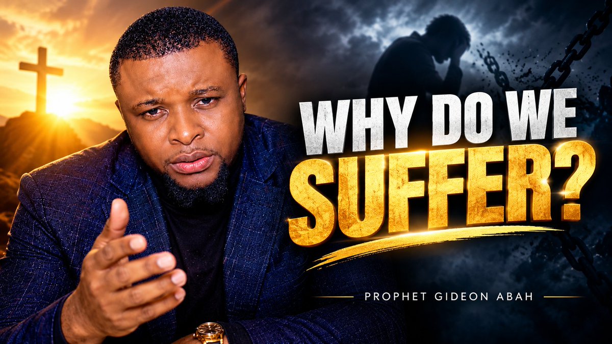 ApostleGideonA's tweet photo. #apostlearomeosayi #apostlejoshuaselman #revival
Why God Allows Suffering (The Truth Nobody Tells You) https://t.co/kvBF7ybxAw https://t.co/HjkGnUsq5a