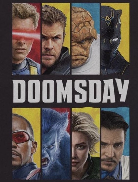 cosmic_marvel's tweet photo. New promo art for ‘AVENGERS: DOOMSDAY’

Inspired by the first poster for ‘X-MEN’ https://t.co/kdXX38qO4u