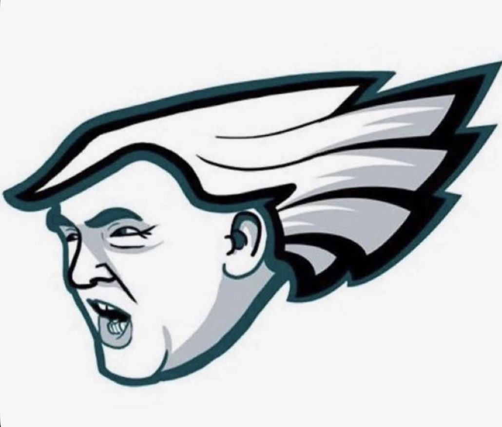 MmmmRice's tweet photo. Go Birds! 💚🦅 #philadelphiaeagles #trump https://t.co/dkH9fhRQOh