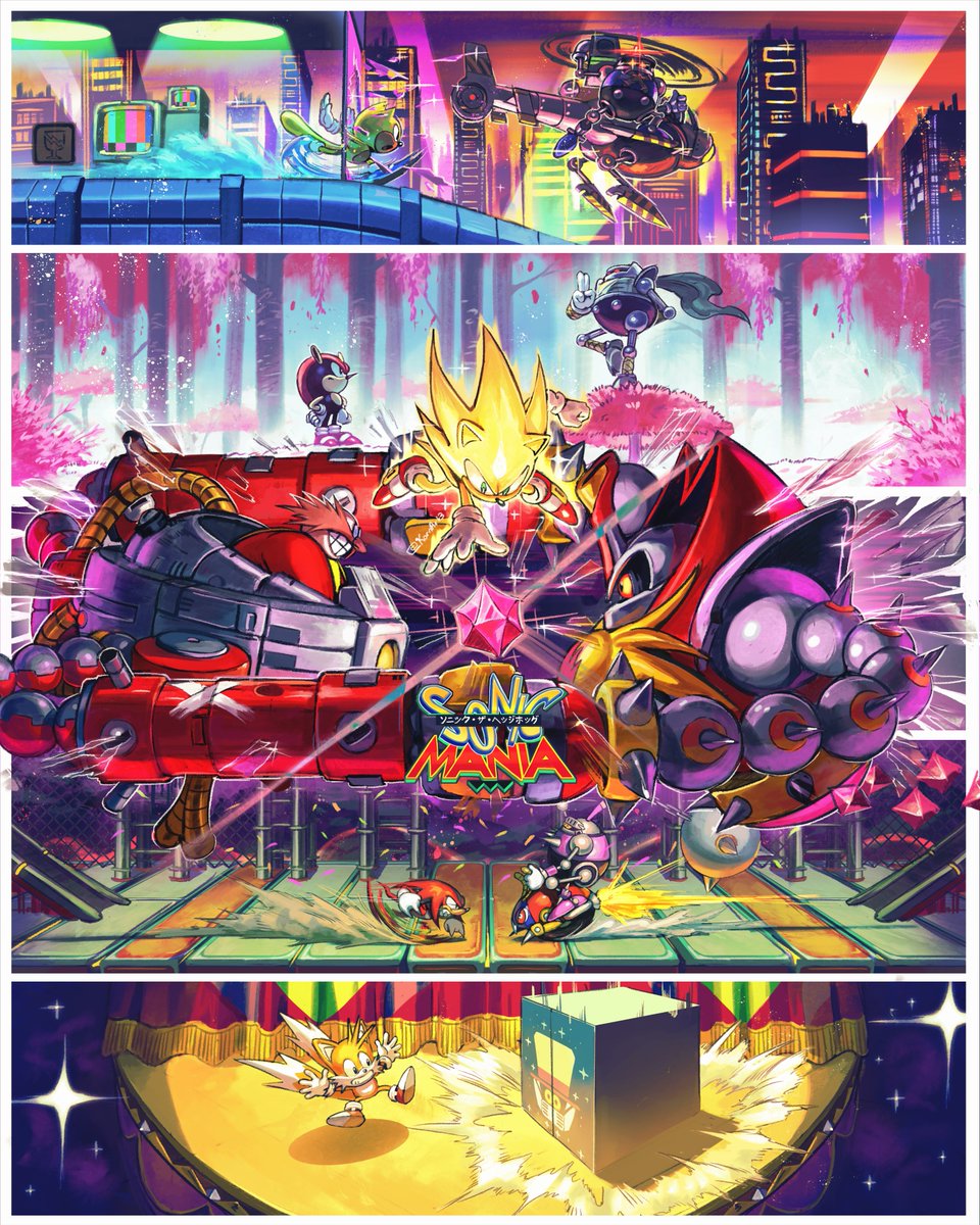 KornArt3's tweet photo. SONIC MANIA https://t.co/b4eIsJlgsY