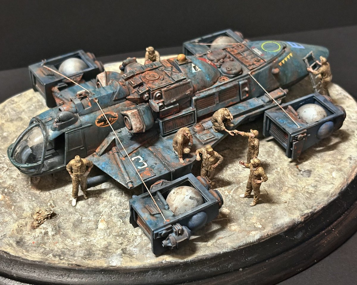 nightlunchms's tweet photo. 1/76 FIREFLY XK-427 ①
TENBOWKISSA   

#マシーネン　  #maschinenkrieger  #tenbowkissa https://t.co/1j7UA9Uhjt