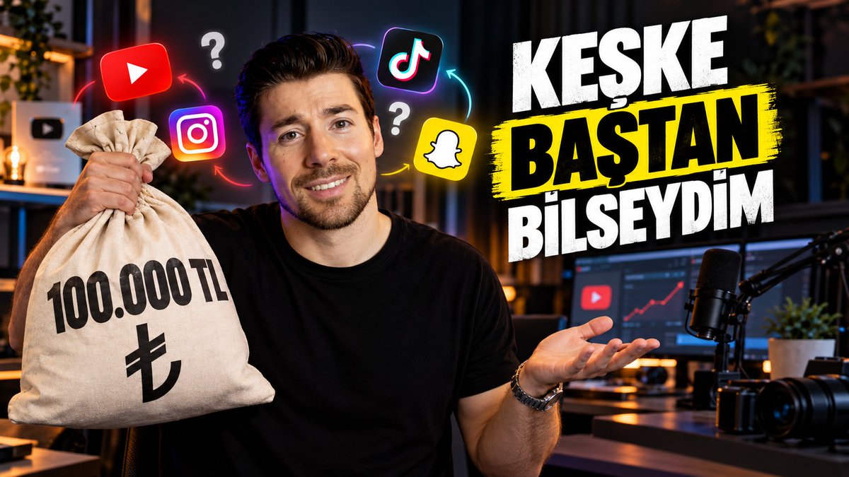 UmutAktu's tweet photo. Daha Fazla Takipçi İçin 100.000 TL'lik Reklam Testi Yaptım (Az Bilinenler)🤓

YouTube reklamlarına 100.000 TL’den fazla harcadıktan sonra keşke daha önce bilseydim dediklerimi, nelerin işe yaradığını, nelerin yaramadığını ve bugün başlasaydım neleri farklı yapacağımı anlatıyorum👇

https://t.co/mNOLzAZwFI