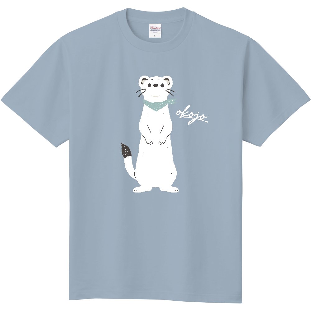 uptmarketshop's tweet photo. オコジョ立ち 冬毛 フラット|UP-Tマーケット
「寒さ知らずのオコジョ、服も立ち！？」
https://t.co/mX5ZHPqClh
#Tシャツ #オコジョ好き #オコジョ立ち #おこじょ立ち #イタチ #いたち #オコジョ #おこじょ #アップティーマーケット #アップティー https://t.co/xISeMAv0uV