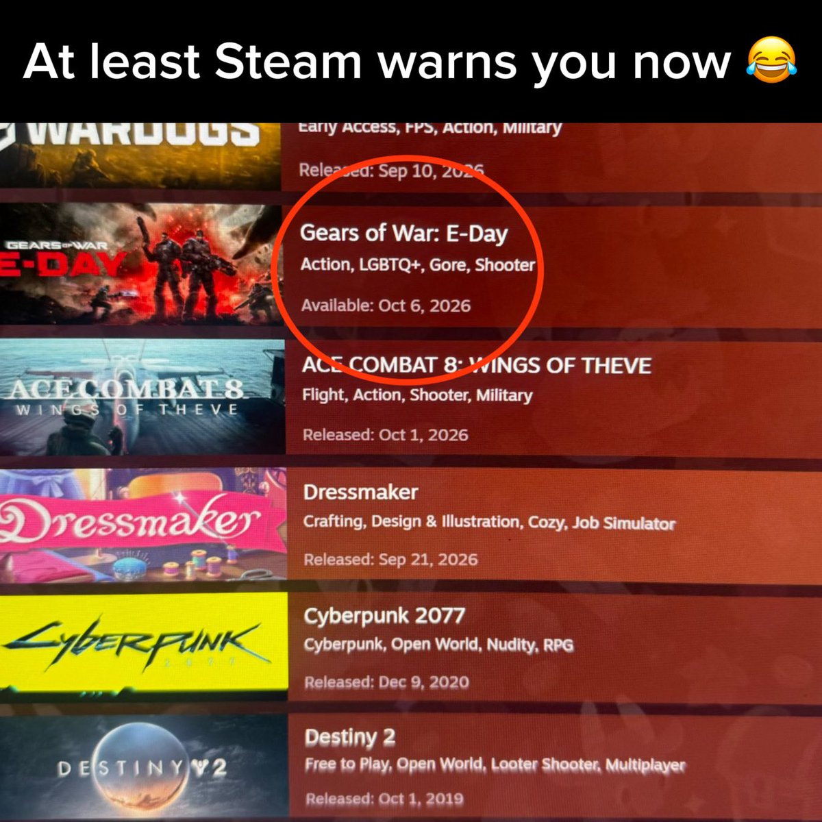 AFCrusade208's tweet photo. Gears of War is officially GAY AF 👎 https://t.co/VRurFrtZYl