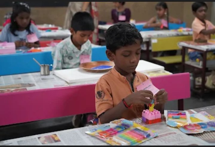 JayendraHss's tweet photo. The "JaykidsContest" was conducted on 3rd October 2026 at the school campus for children aged 3 to 10 years. Various competitions were organised to provide the young participants with an opportunity to showcase their creativity, talent and confidence. https://t.co/dQ5VTzCpex