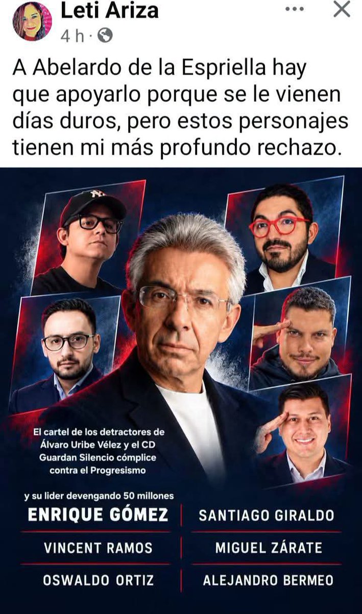 GracielaBe90215's tweet photo. @lasillavacia @carlossuarezr ¿ Cuál es la diferencia entre un bodeguero prepago Abelardista y un bodeguero prepago petrista? Ninguna. https://t.co/U0XKxbVdHP