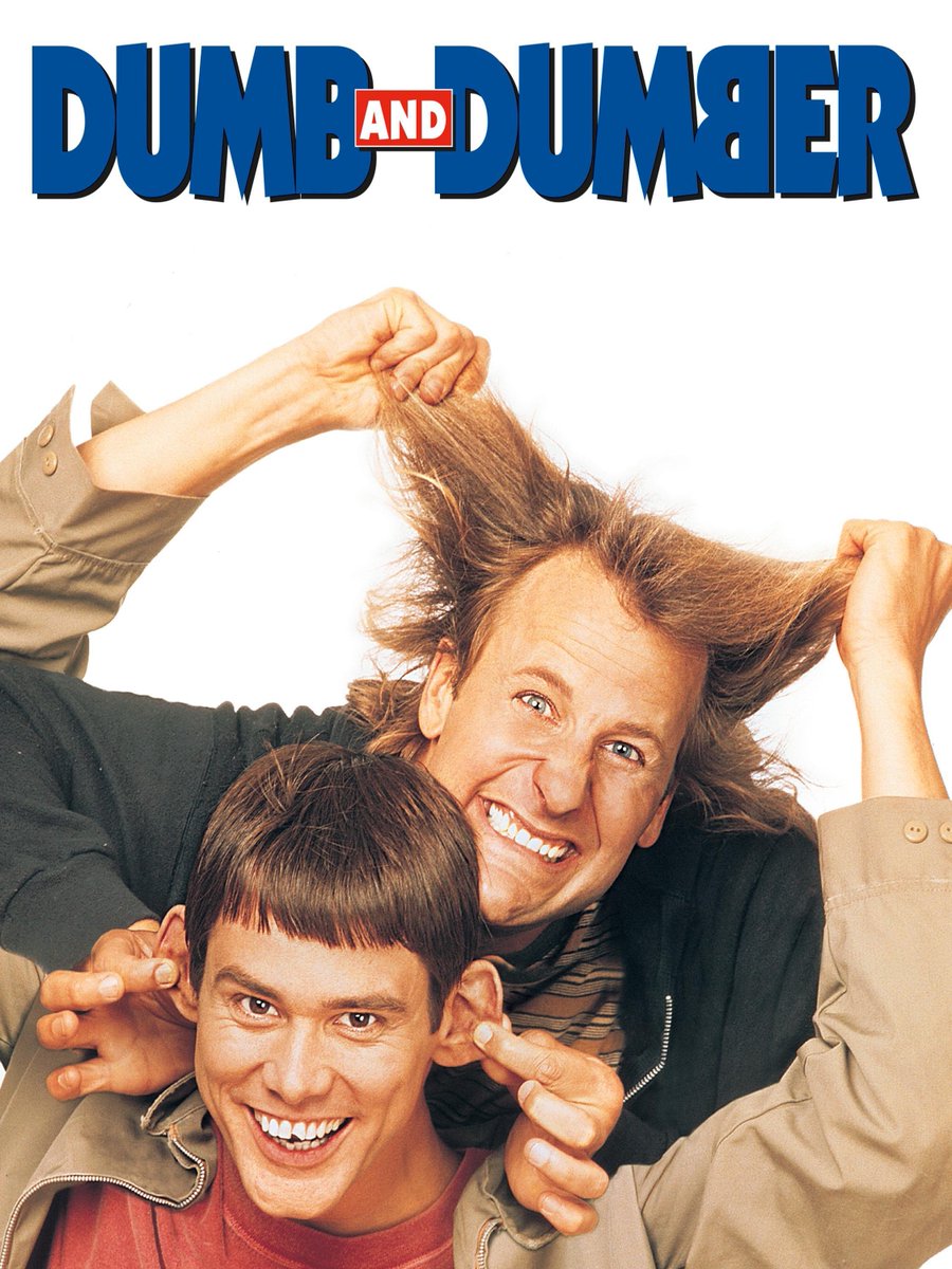 RJamesD11's tweet photo. My next rewatch was the unrated edition of Dumb and Dumber. Im surprised I've never seen this before and I don't understand why it was even cut. New rating 8/10. https://t.co/C8Y8ajIpCY