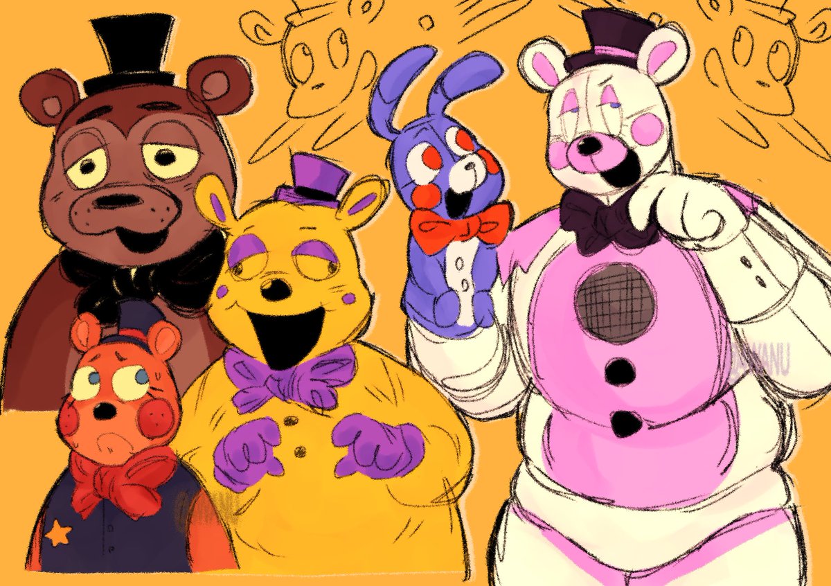 4wanyu's tweet photo. freddies 🧸🍕

#fnaf https://t.co/WEVK5STu8T