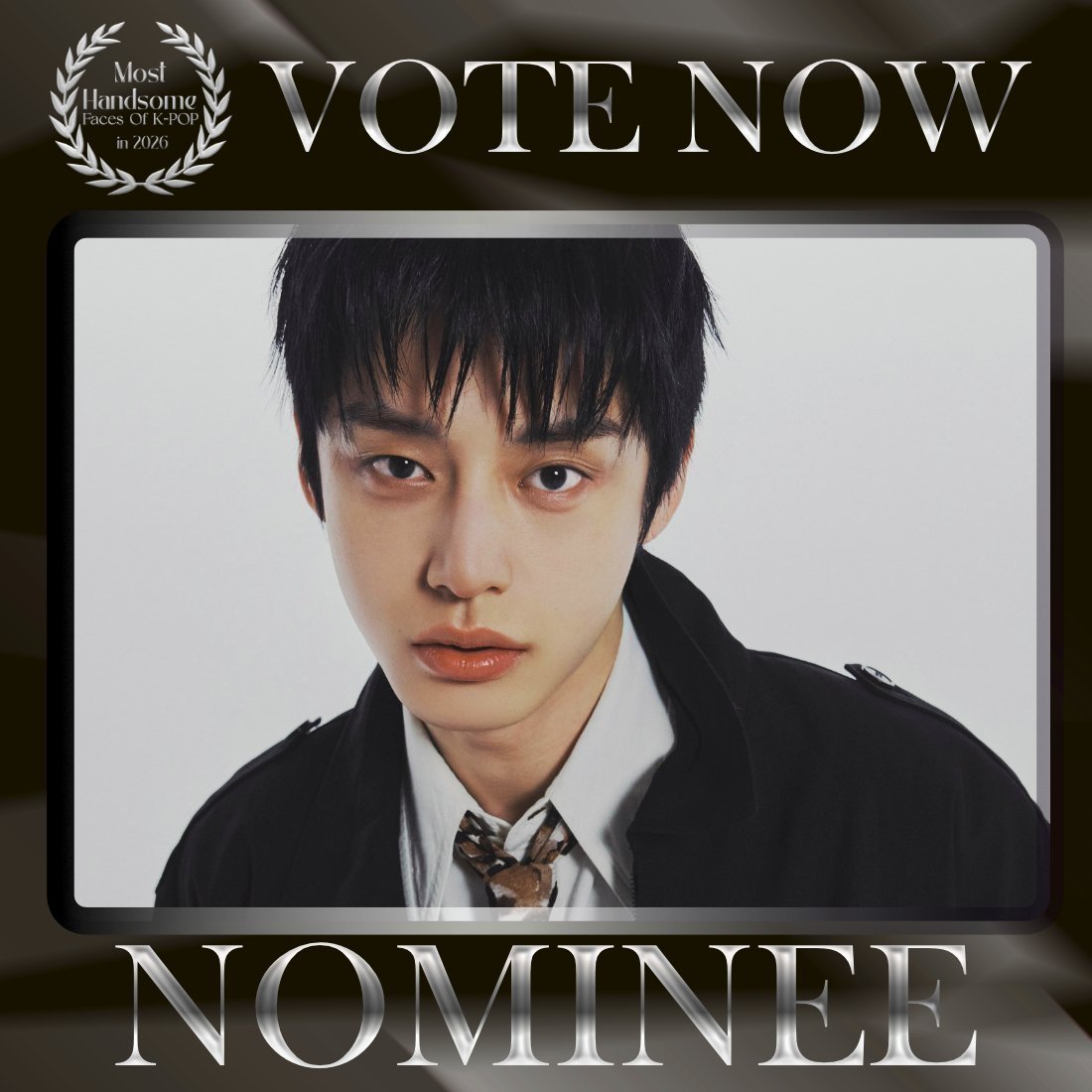 TOP100KPOP's tweet photo. KIM JIWOONG (ZEROBASEONE) is nominated for Most Handsome Faces of K-POP in 2026.

🚨 LAST DAYS TO VOTE!!!
👉 VOTE: https://t.co/KQkXdYXZrL https://t.co/PZR6K0Abow
