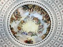 TreezusGuzman's tweet photo. There is an example of my spell at the capital,building in Washington DC…the Washington frescoes…only a slave can use my spell https://t.co/daoHYvEztU