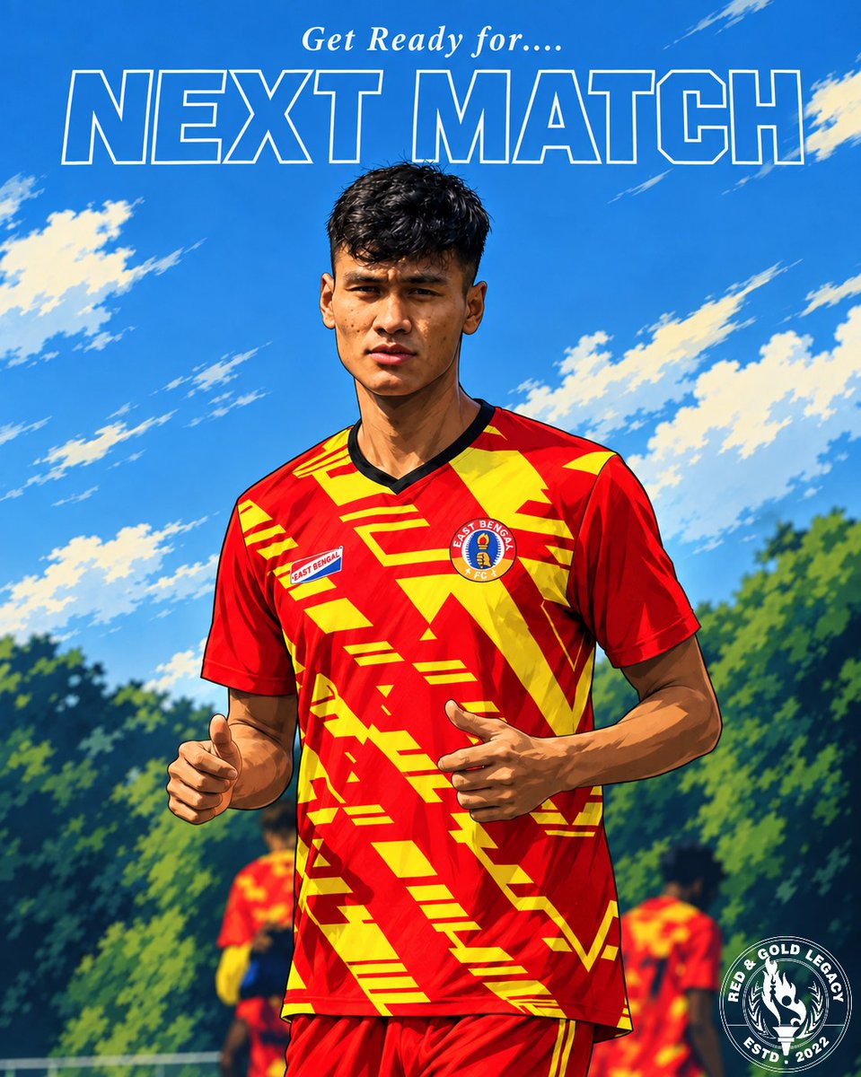 RGL_2022's tweet photo. 🤞🏻❤️💛🤞🏻

#JoyEastBengal 
#TeamLegacy https://t.co/zRMmupym4R