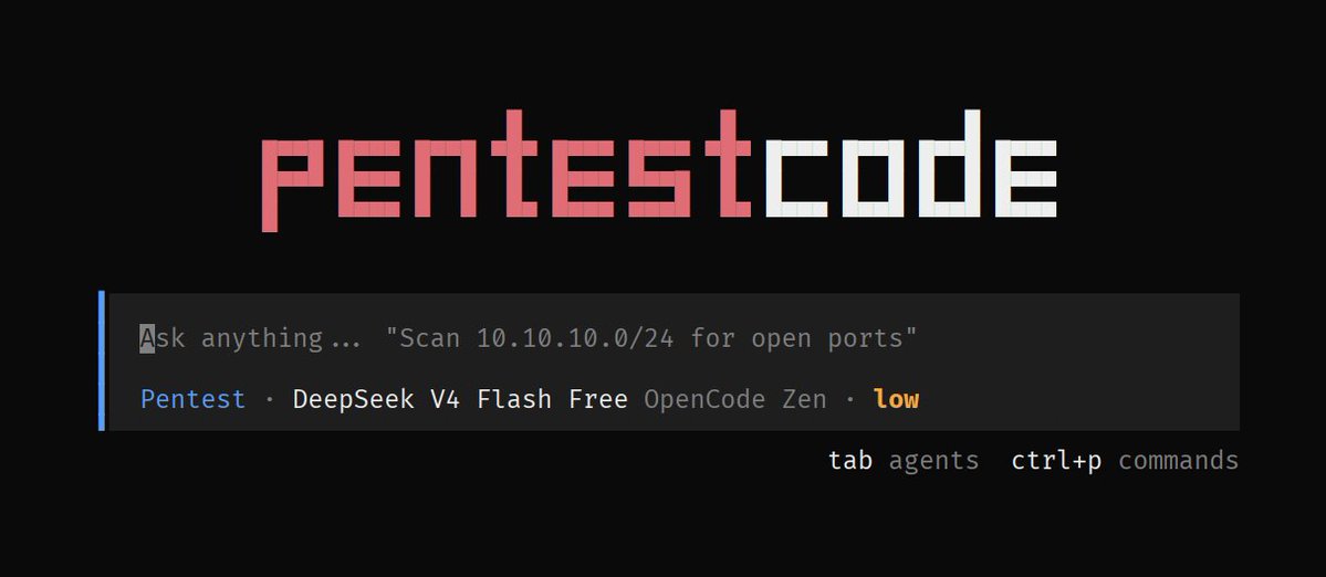 co11ateral's tweet photo. PentestCode for Pentesting and Bug Bounty Hunting

PentestCode is a great tool that uses free AI models. We showed what it can do in pentesting and bug bounty hunting

https://t.co/X3nM55YgTB https://t.co/pyuaGaTNve
