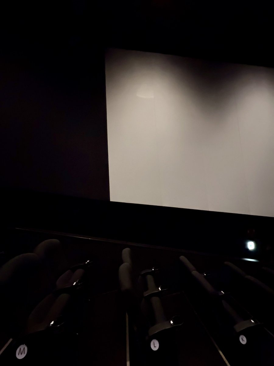mushroom080's tweet photo. T・ジョイ蘇我 シアター6 ScreenX with Dolby Atmos 超かぐや姫！
横スクリーンはL列まで
K列で視野が丁度埋まるが奥行き分中央が小さく広角に見える
横の末端は情報量少ないのである程度前に行くのもアリ
Atmosはバルトや立川よりは少し弱く感じたが多分そちらが強めなのでこの位がバランス良さそう https://t.co/QYKmXvS9cw