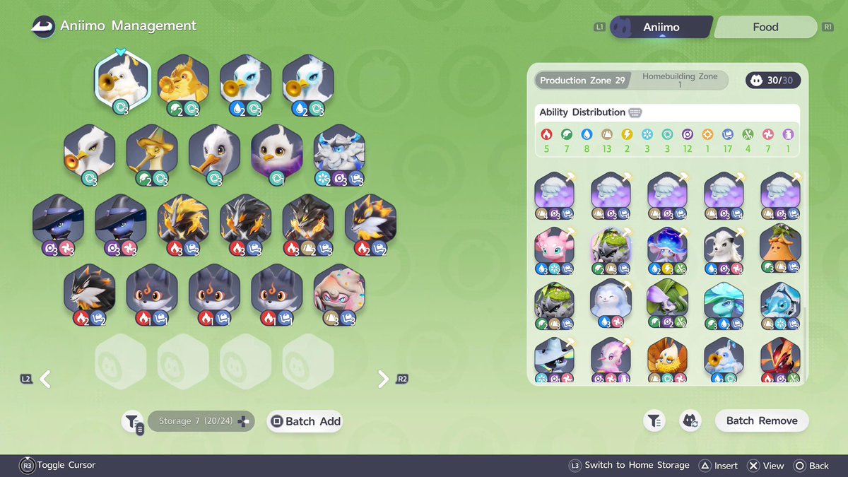 sobreirafo's tweet photo. o aniimo resolveu me dar SEIS grizbos prismana (ainda tem um shiny no box) e só de raiva coloquei todos na fazenda https://t.co/fl3w3Xw7lF