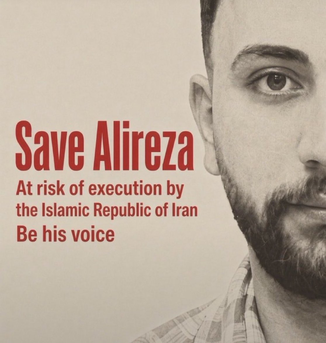 Rayarasing's tweet photo. #Alireza_sepahi was moved to solitary confinement in Isfahan’s Dastgerd Prison today. His family was called in for a final visit. On July 28, he was taken to the gallows but suffered cardiac arrest before his execution. He survived. Now, they are preparing to execute him again! https://t.co/kfNDnizbvr