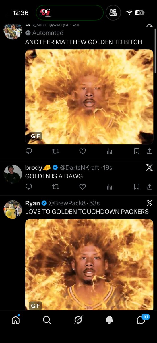 MossedByLazard's tweet photo. beautiful things are happening on packers twitter https://t.co/1LfrYbb1xd