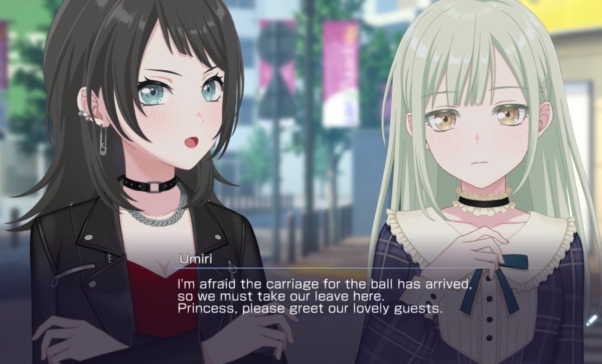 myoiuta's tweet photo. OKAY BUT UMIRI CALLING MUTSUMI PRINCESS https://t.co/ik9e5YAHaG