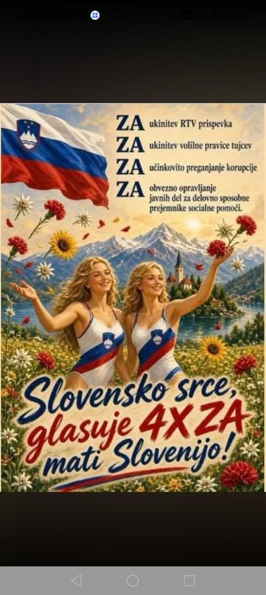 JozeLeskovec's tweet photo. @LukaSvetina @PlanetTV Ranjena zver je še kako nevarna, zato naredimo vse za obrambo 🇸🇮🇸🇮🇸🇮 https://t.co/0GaKLbjNYP