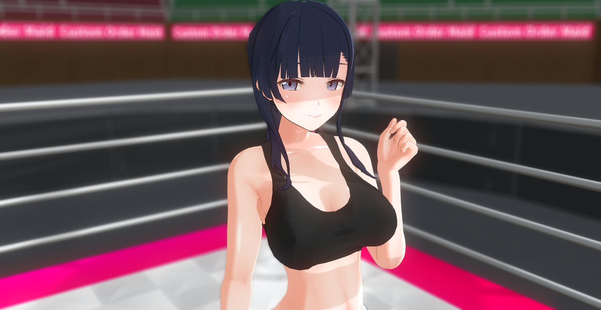 ura_might's tweet photo. @nene69catfight 

Hi～neneちゃん こんにちは～ good to see you🥳  "Your OC is so beautiful that I tried to remake them in COM3D2. I did the best I could with the tools available!" https://t.co/LvZwAlkRH7