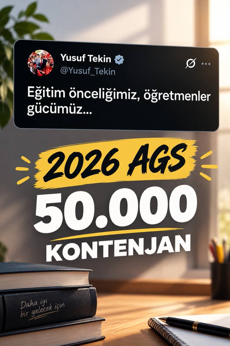 zeynepags01's tweet photo. Emek veren, kontenjan bekleyen yüz binlerce idealist öğretmenimizin sesine devletimizin şefkatle kulak vereceğine inanıyor, 2026 AGS ile adil branş dağılımlı 50 bin kontenjan istiyoruz. @RTErdogan @Yusuf__Tekin @ersoyruhi @PrfDrFilizKilic @oktay_saral #AsrınAtamasıAGS https://t.co/cu6CFeZXPq