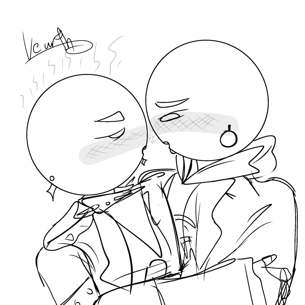 owenwaiiwei's tweet photo. vearth kiss. Maybe uh uhhhh idk i forogt,and my porpotions are fucking wrong i hate this https://t.co/ilYfmdOsWS