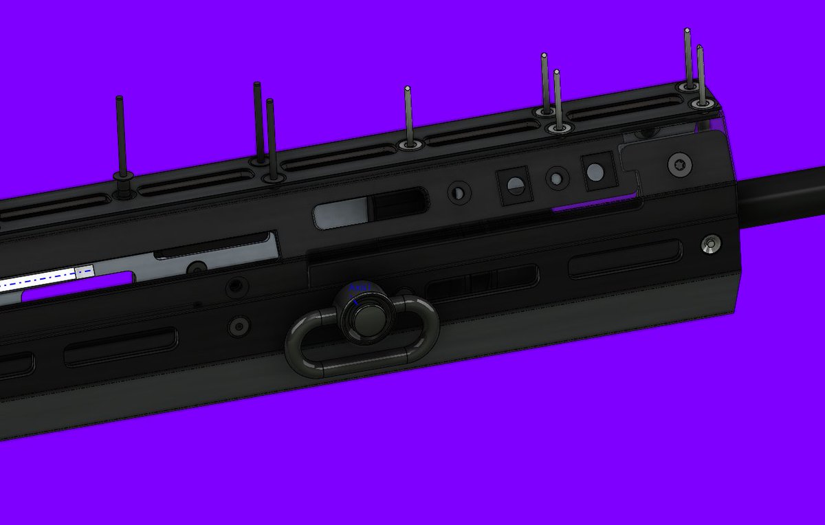 OpenSourceArms's tweet photo. Woops, we added a QD.  Also fixed light mounts which stay with the upper. https://t.co/gqckXZkbVi