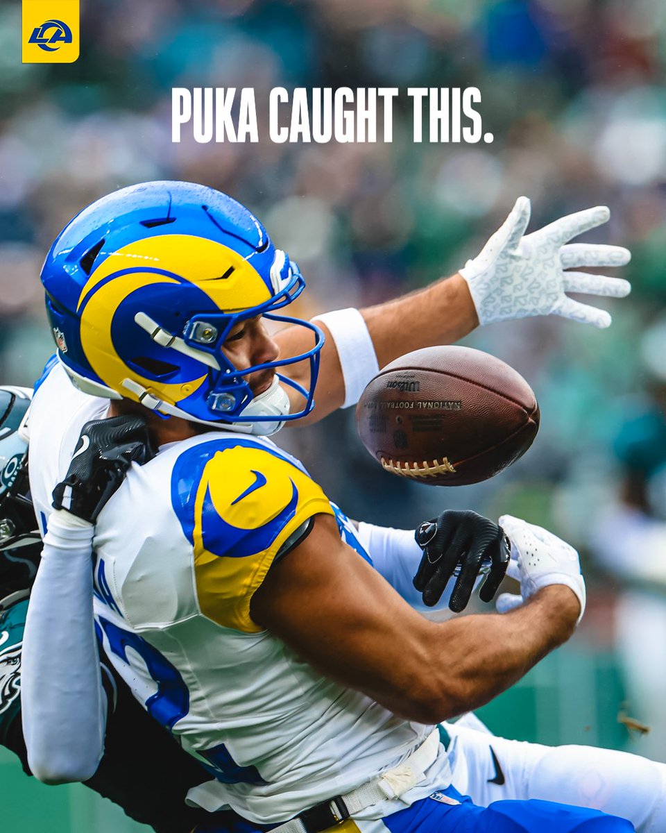RamsNFL's tweet photo. Hand-eye coordination rating off the charts. 😮‍💨 https://t.co/3JrThJy2Uf