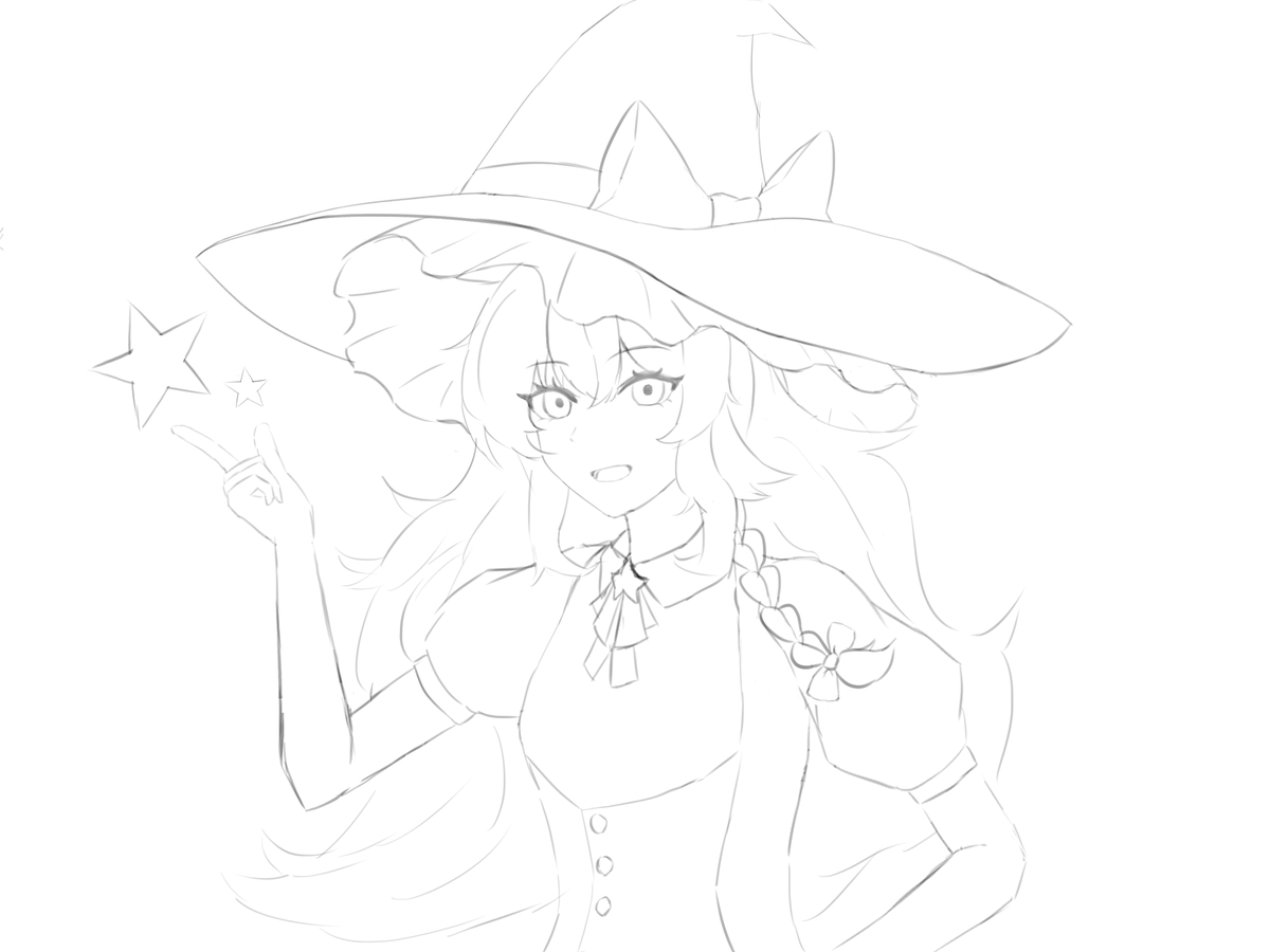 altkland's tweet photo. 魔理沙ばかり描いてます…⭐
次は…たぶん違うキャラを描くと思います！たぶん…?
#東方Projectㅤㅤㅤㅤ #霧雨魔理沙 https://t.co/OCnkejKvmK