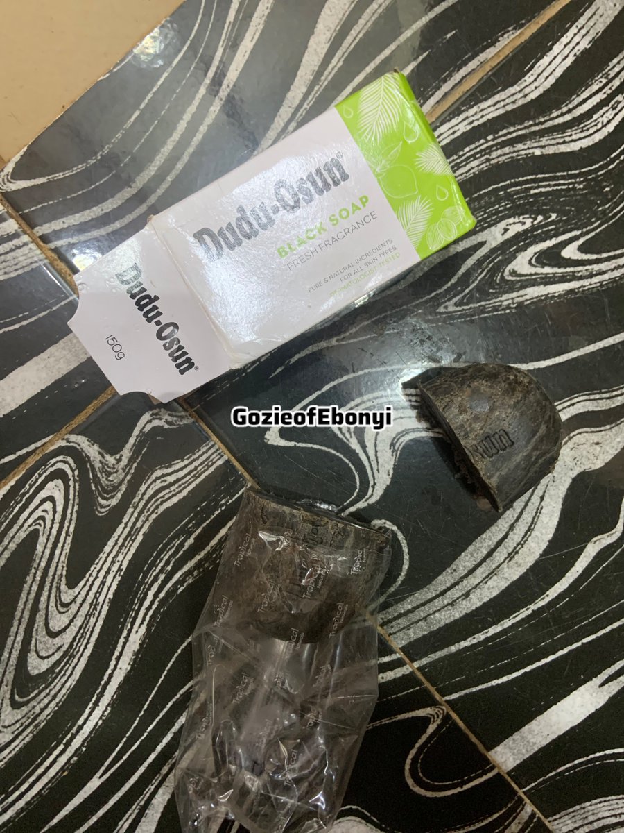 GOZIEOFEBONYI's tweet photo. It’s still one of the most popular black soaps in Nigeria till date. They’ve also improved the product over the years and the quality is still solid. https://t.co/pBvlX0JlwF
