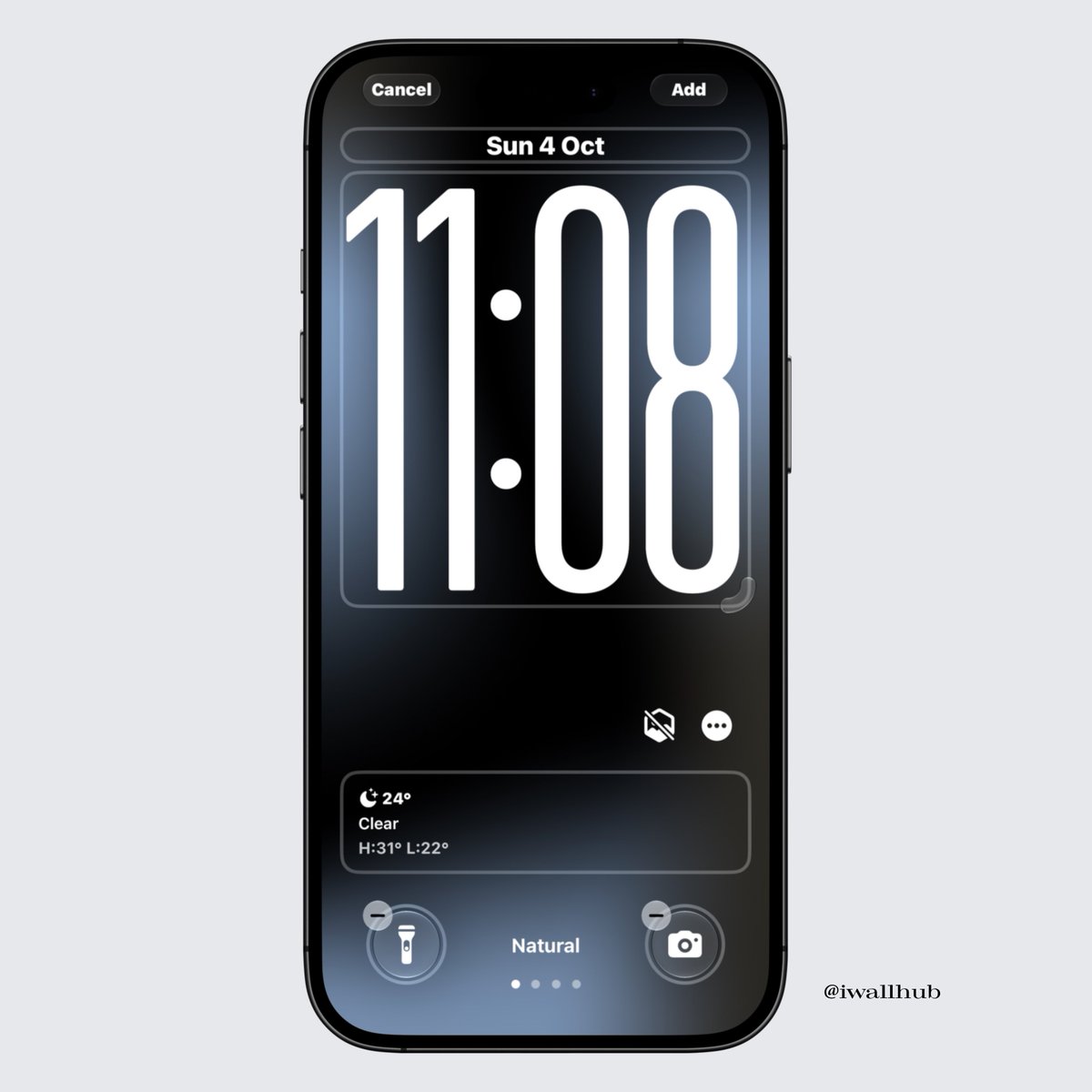 iwallhub's tweet photo. Pure black lock screen setup.
Big white time. Clean AMOLED look. Nothing extra on the screen.
Would you actually keep this on your iPhone?
Reply YES or NO.
#iPhoneWallpaper #LockScreen #iOS26 #AMOLED #MinimalWallpaper #iPhoneSetup #LockScreenSetup #Wallpaper #DarkMode #iWallHub https://t.co/XF5XnVyCYt