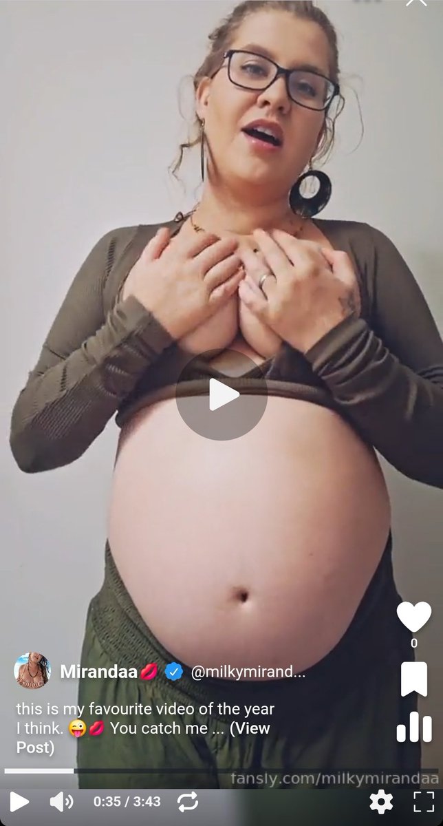 milkymirandaa's tweet photo. Wanna see the full videos for these? Check the links ;) #pregnant #NSFW #lactation #prego #pregobelly #bigbelly #xxx #breastmilk #breastfeeding #pregnancy https://t.co/R3gSG8YMHh