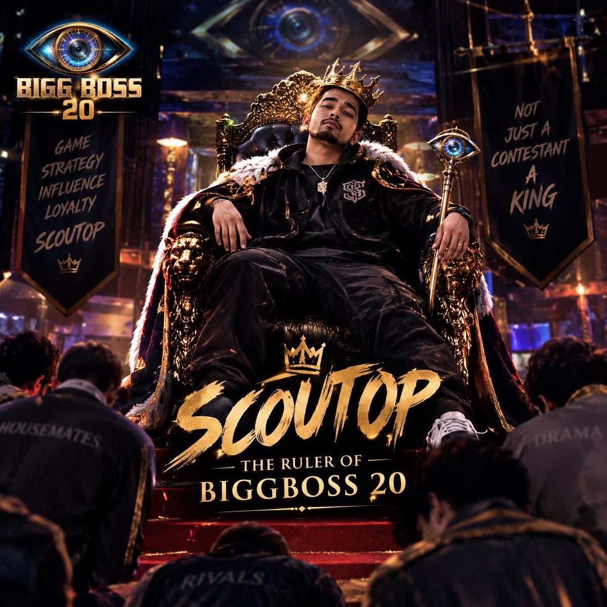 luciferMot77888's tweet photo. Bigg Boss 20 has many players, but ScoutOP brings the king’s presence.

SCOUT OP KE CHARCHE IN DHH

#scoutop https://t.co/5TdsQ0gnK1