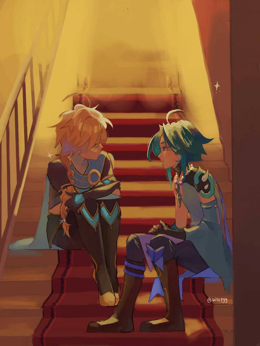 wisspyy's tweet photo. In their own little world 🥺

#xiaoaether #GenshinImpact https://t.co/s15vbAx9K9