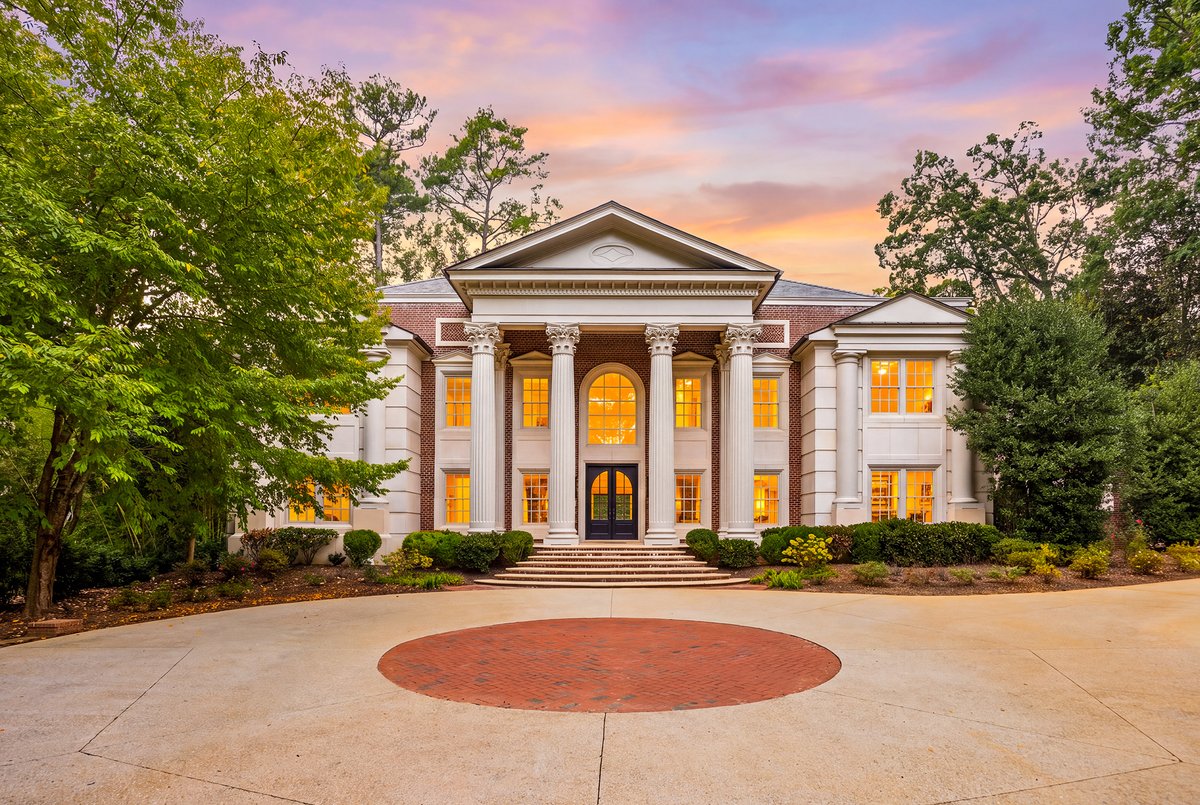 sothebysrealty's tweet photo. Across two acres in Atlanta's Tuxedo Park, this estate offers one of the city's most compelling private amenity collections, from a dedicated wellness floor to an entertainment level with a two-lane bowling alley.

Extraordinary property of the day. https://t.co/4FOT7tfgyP https://t.co/M2dRgJyOtd