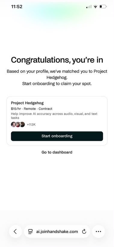 MAYOR0ok's tweet photo. Just onboarded these handshake account a couple hours ago. 
I get recommended because I deliver. Getting the assessment as soon as possible https://t.co/HYpCeUlHNH