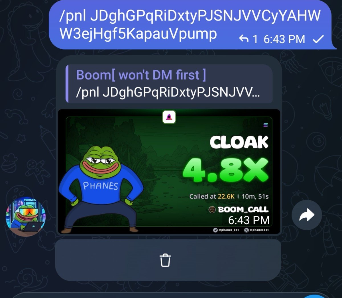 Boom_call1's tweet photo. 4x call on $CLOAK
Ca;

JDghGPqRiDxtyPJSNJVVCyYAHWW3ejHgf5KapauVpump https://t.co/c0hSXFLZ9q