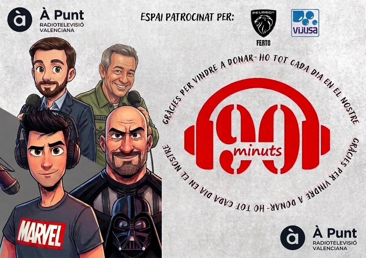 90minuts's tweet photo. 🎙️ Gràcies per vindre a donar-ho tot!

🔜 De seguida, el podcast del programa! https://t.co/s8njcS794b