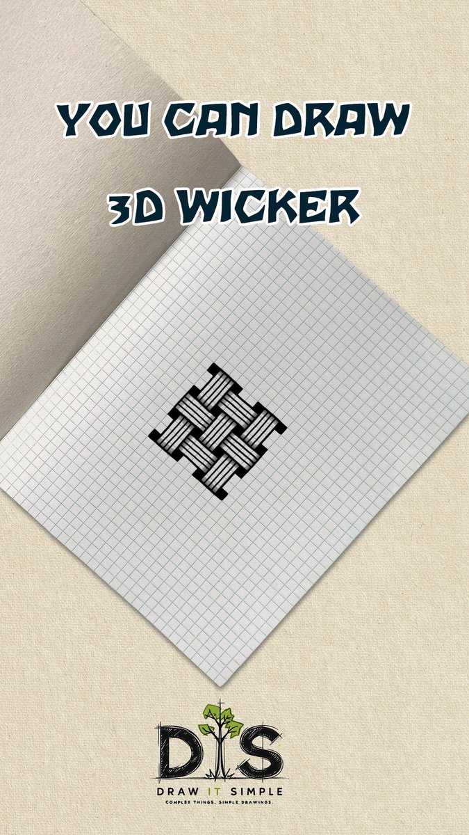 DrawItSimple_'s tweet photo. You CAN Draw #3d #wicker — Draw It Simple #howtodraw #wickerbasket #arttutorials #drawingtutorials #wovendesign #wovenbasket #intertwined #comodibujar #desenez #menggambar #paanogumuhit https://t.co/FAEEV94TD6