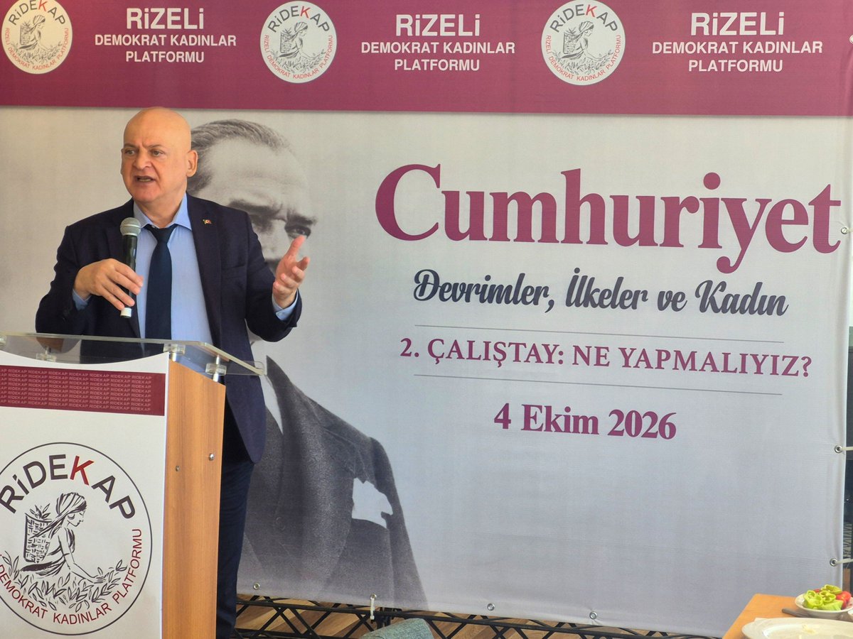 dilekkarafazli's tweet photo. RİDEKAP'ın (Rizeli Demokrat Kadınlar Platformu) II. Çalıştay programında tema:
Siyasi kriz ve haliyle sonuçlarından biri olan ekonomik krizdi. RİDEKAP 'ın gündeme ilişkin açıklaması aşağıdaki gibidir.
Aramızda olup dayanışma gösteren değerli hocam ve hemşehrim Prof. Emin Gürses'e, Prof. Vahit Okumuş'a, Yeni Parti Üsküdar İlçe Baş.Onur Cingil'a, Zafer Partisi Beykoz İlçe Baş. Derya Ortaç'a teşekkür ederim.
Yaşasın mücadelemiz. 
@profemingurses1
@onurcingil @Vahit_Okumus
@DeryaO11959 @zaferpartisi @yenipartiyiz