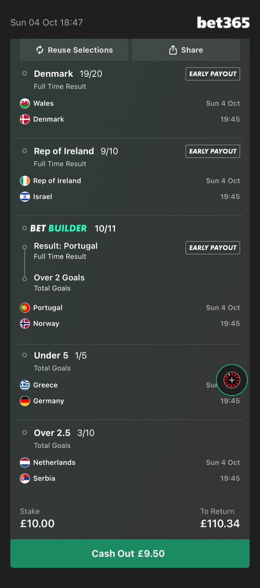 DancingTipster's tweet photo. Tonight’s Footie Acca 🔥⚽️

For more free picks like this 👇

https://t.co/WsVTOIRsxt https://t.co/E2LHcHgYO1