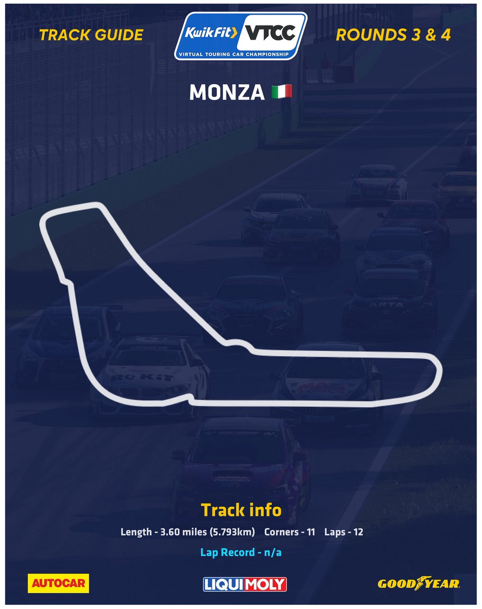 eSports_VES's tweet photo. After a great opening 2 rounds last week at Brands Hatch Indy circuit, we are racing at Monza for Rounds 3 & 4.
Let’s hope it’s just as good.
#playstation #gt7 #kwikfit #goodyear #liquimoli #autocar #ves #btcc https://t.co/krYaprhrJQ