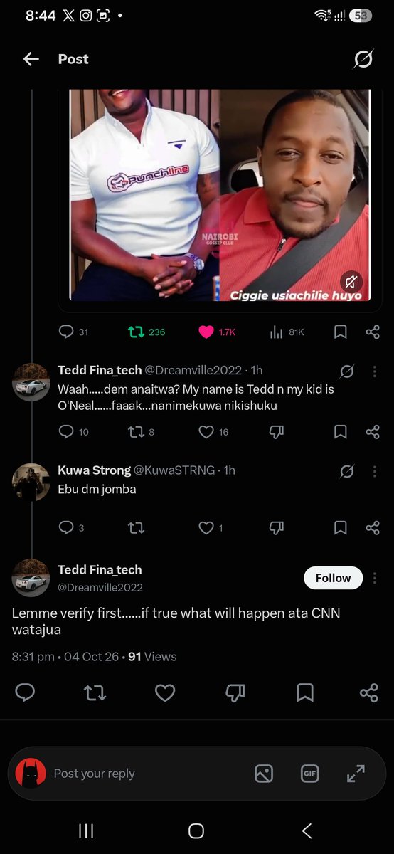 mutwiriiii's tweet photo. Oooh boy, Twitter ain't a real place😂😂 https://t.co/O3P0PRcaXt
